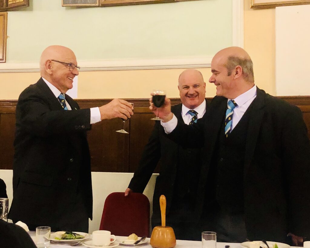 W. Bro. Howard Smith Installation meeting festive board
