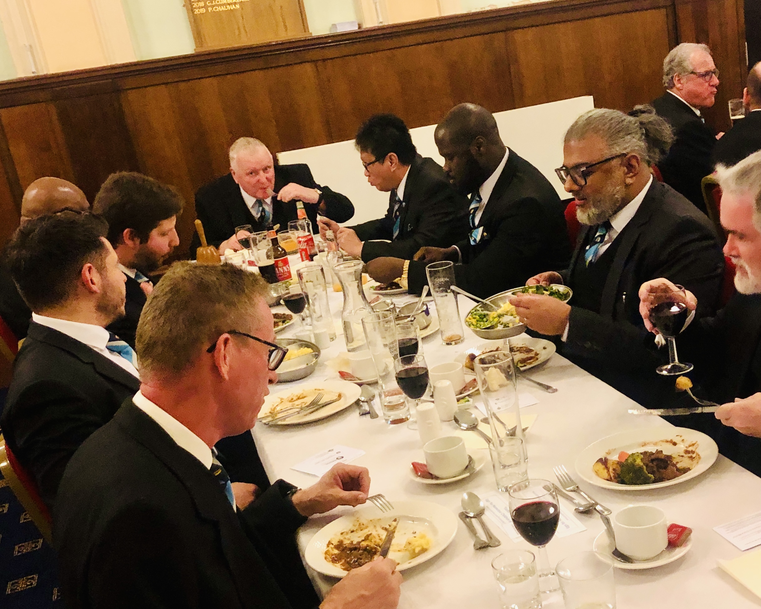 W. Bro. Howard Smith Installation meeting festive board