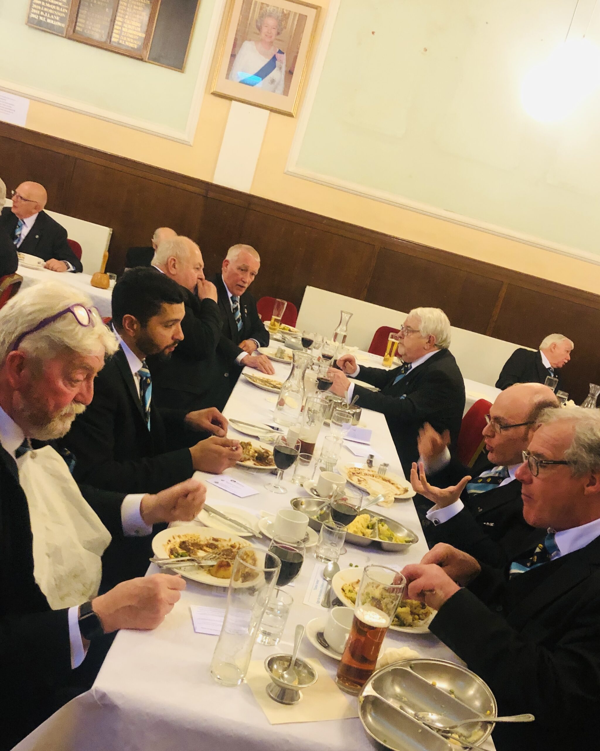 W. Bro. Howard Smith Installation meeting festive board